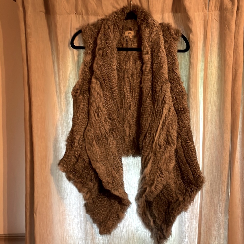 Women’s rabbit vest